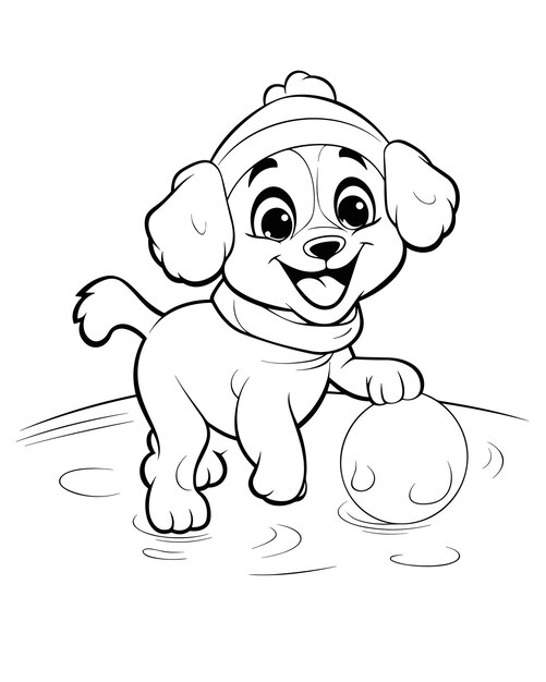 Page kids coloring pet images