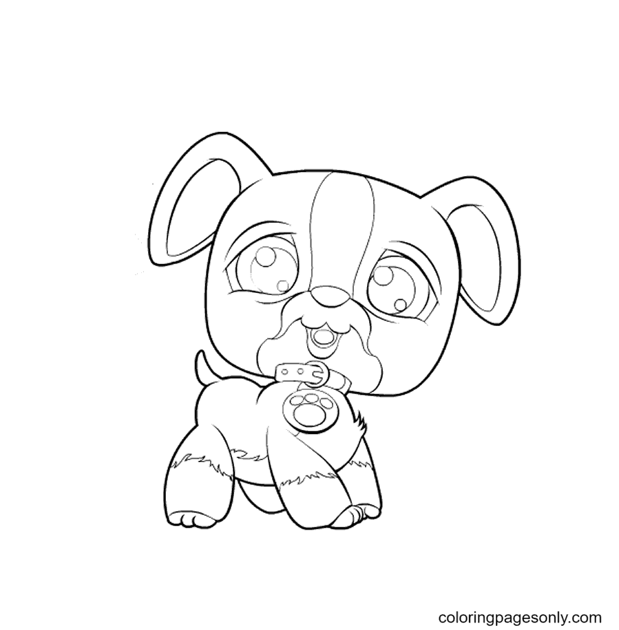 Littlest pet shop coloring pages printable for free download