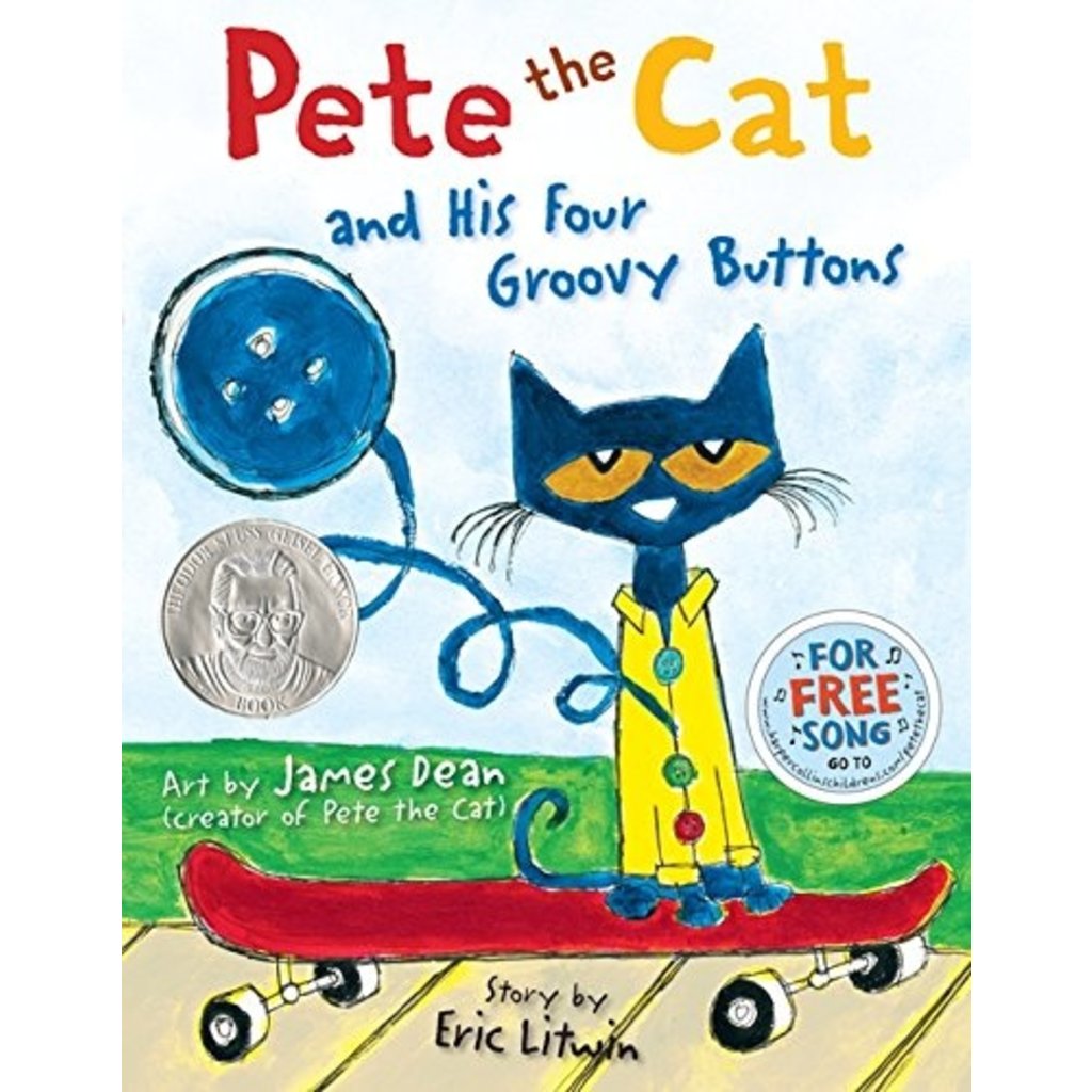 Pete the cat four groovy buttons hb dean litwin