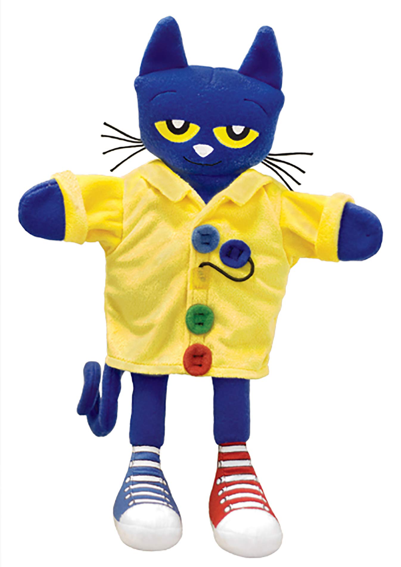 Merrymakers pete the cat and his four groovy buttons hand puppet