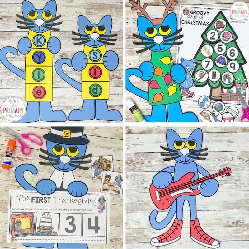 Groovy pete the cat activities and crafts for preschool