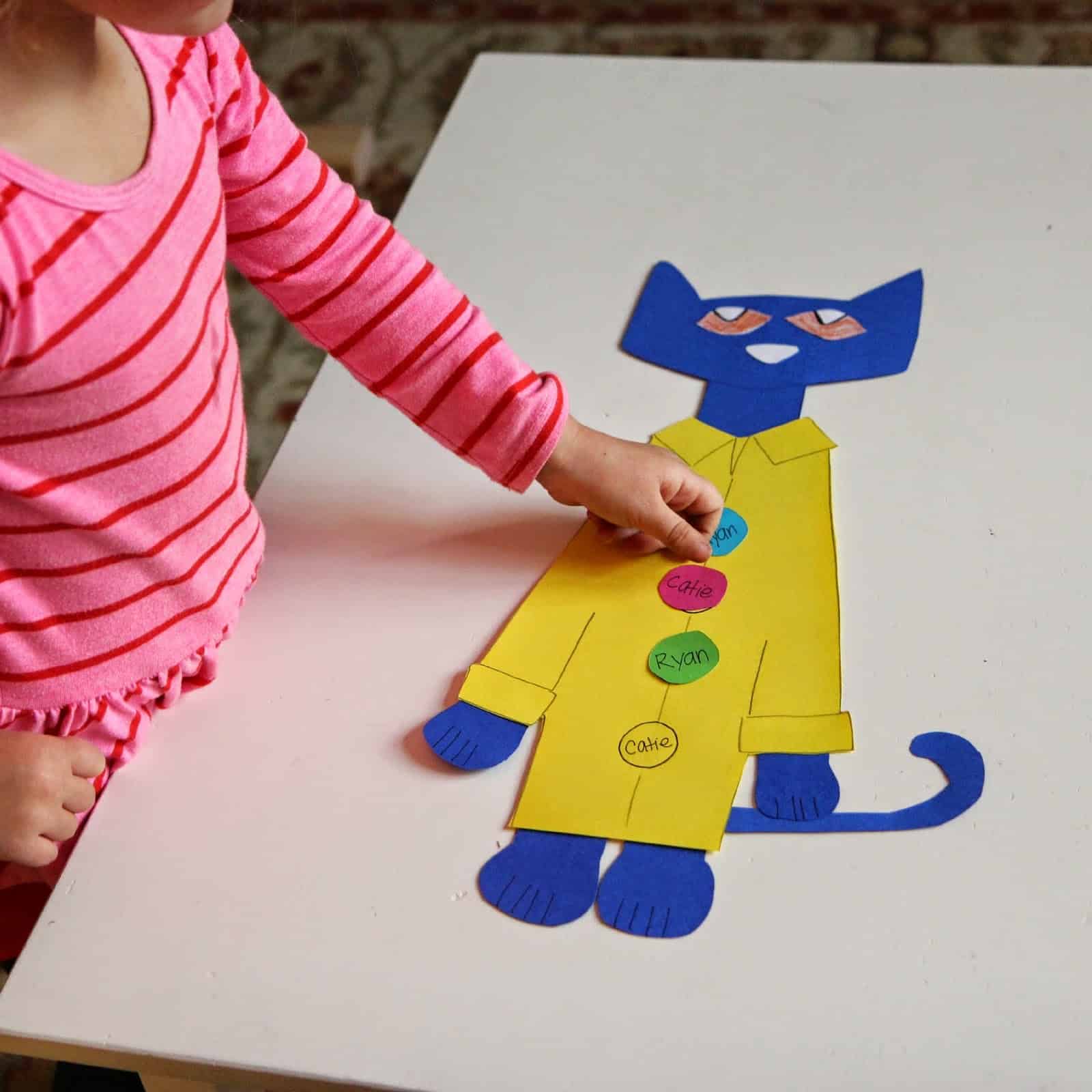 Crafts and activities to do along with pete the cat