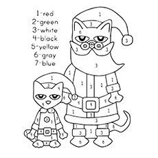 Top free printable pete the cat coloring pages online christmas kindergarten pete the cat christmas cats