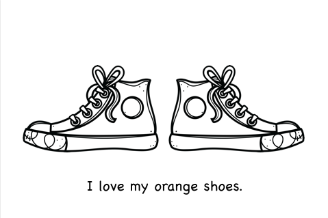 I love my shoes an emergent read made by teachers