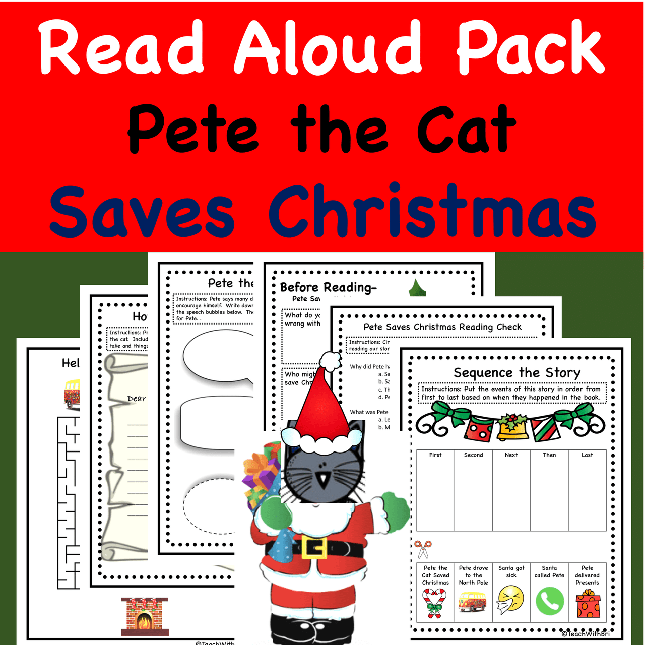 Pete the cat saves christmas