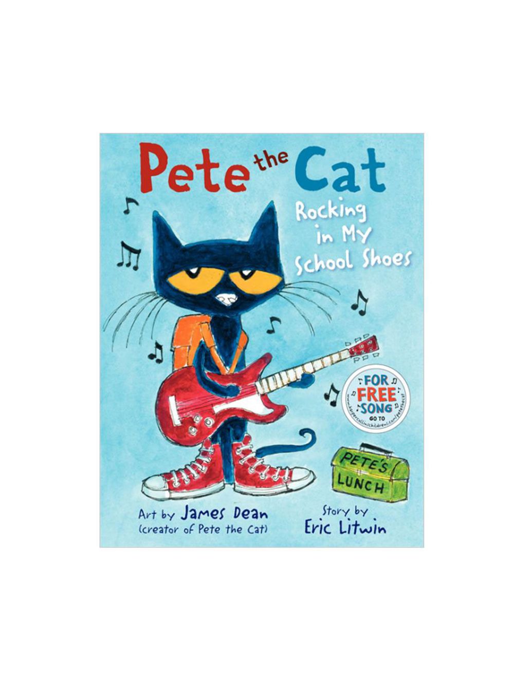 Pete the cat rocking in my school shoes book