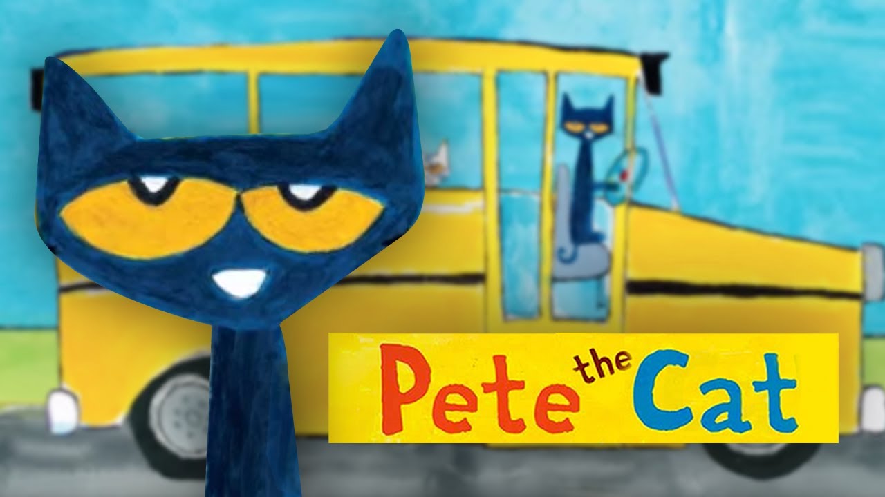 Pete the cat rocking in my school shoes book trailer music video