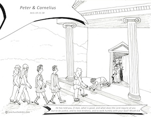 Peter cornelius teach us the bible