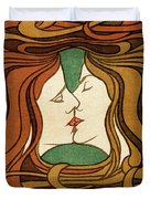 The kiss painting by peter behrens
