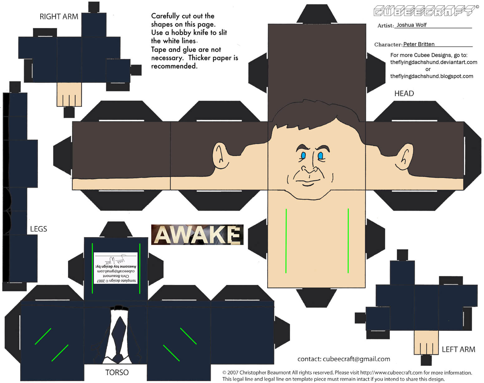 Peter britten paper toy free printable papercraft templates