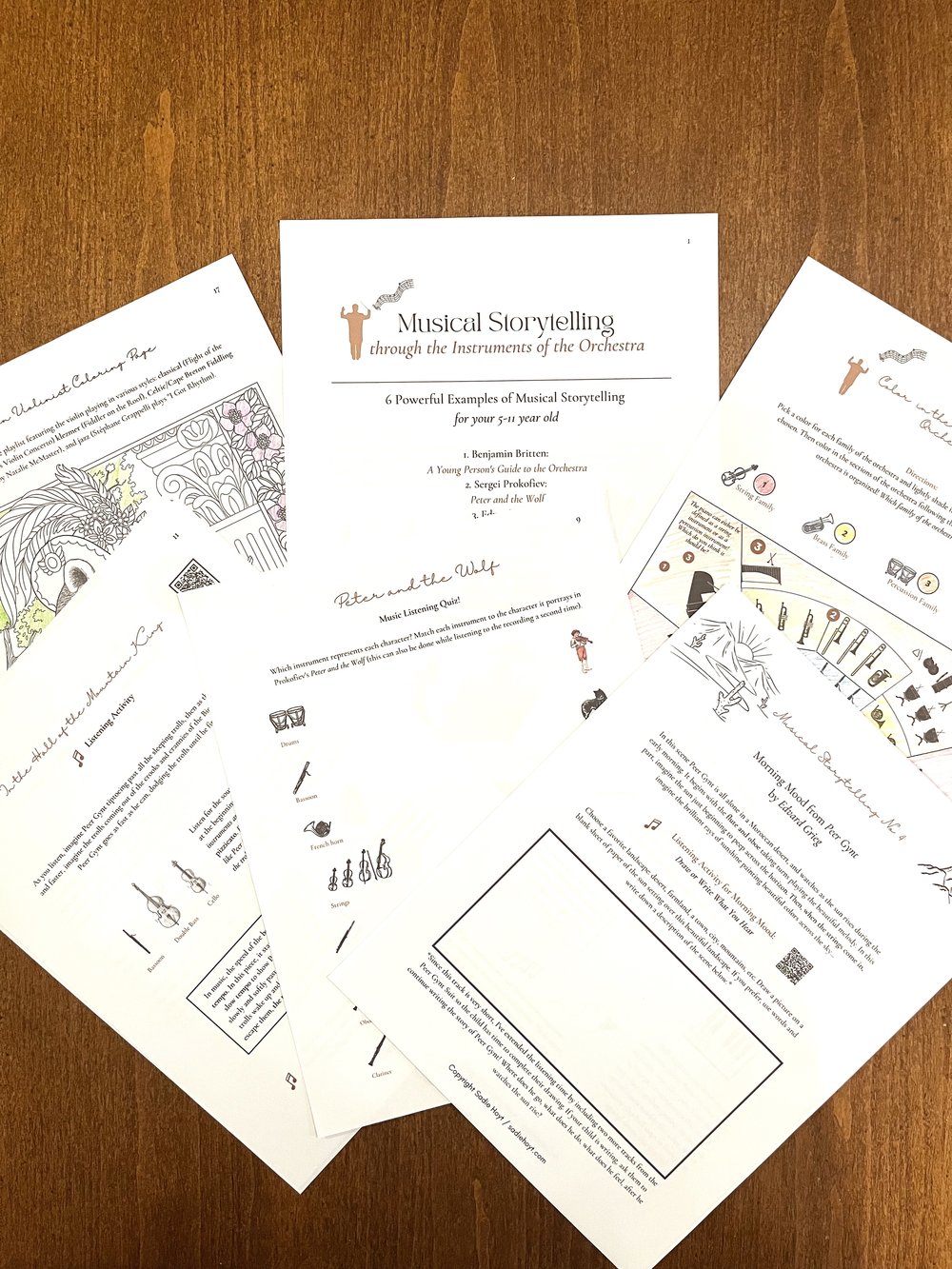 Musical storytelling through the instruments of the orchestra â sadie hoyt