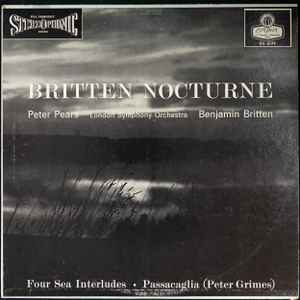 Benjamin britten peter pears london symphony orchestra â nocturne