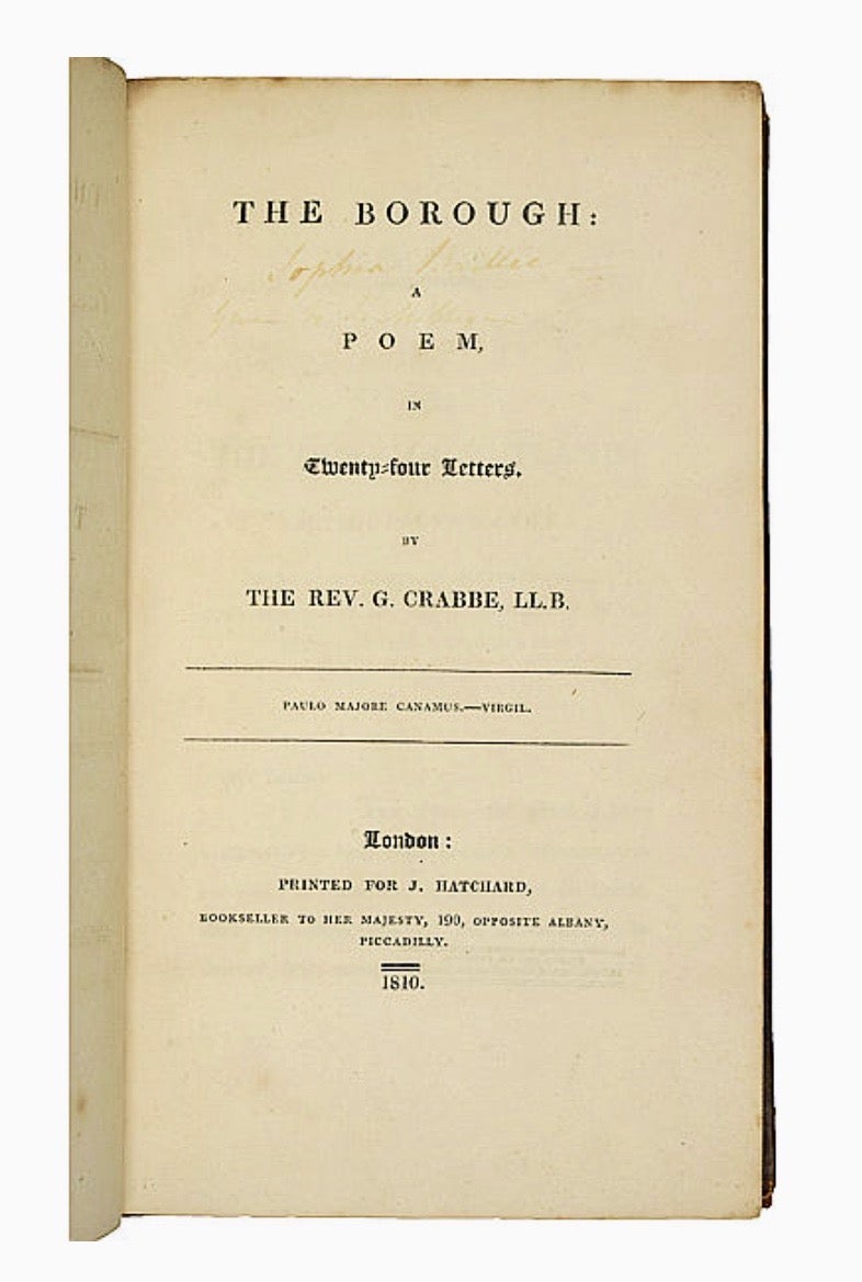 The borough a poem in twenty