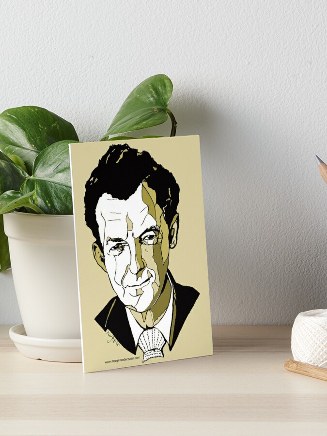 Benjamin britten english poser art board print for sale by artymargit