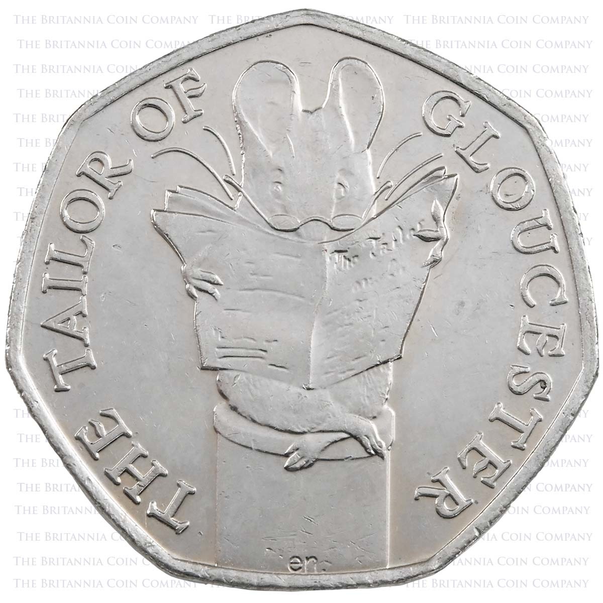 Tailor of gloucester uk p circulated coin