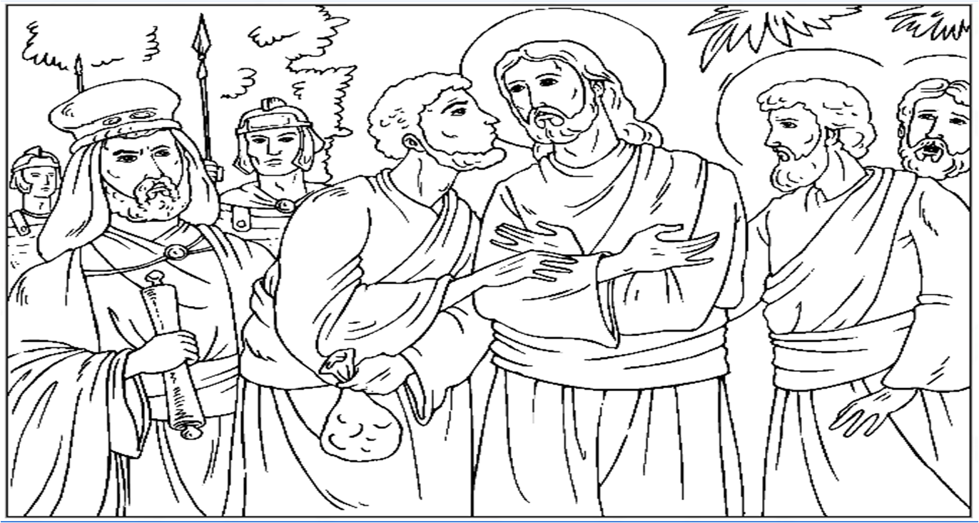St peters kids cove betrayals of jesus