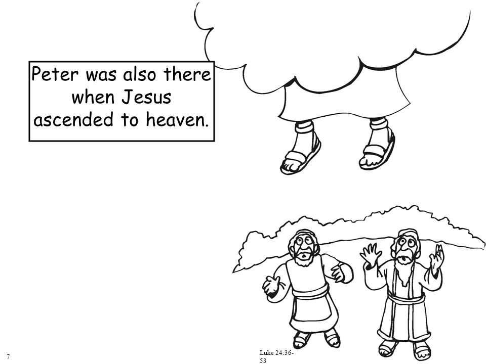 Peter and jesus by shad david sluiter visit for a printable coloring book with the same pictures as this power point
