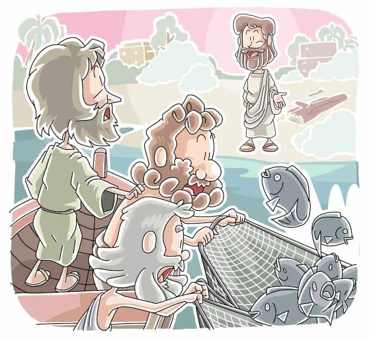 Jesus reinstates peter john