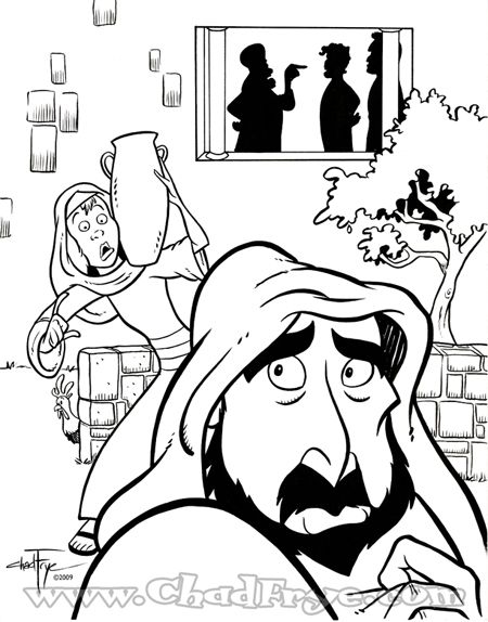 Peter denies jesus bible coloring pages bible activities