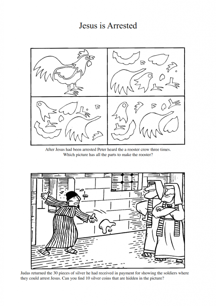Aim to know the key events of the story to understand why jesus was crucified â childrens ministry