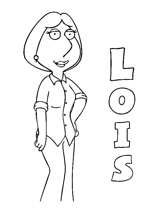 Family guy coloring pages printable for free download