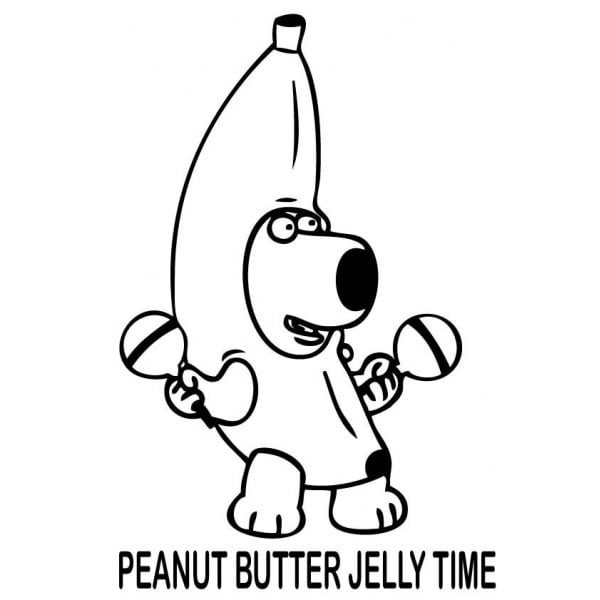 Family guy die cut stickers