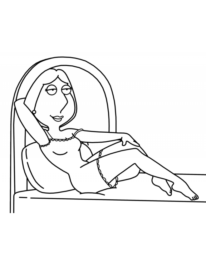 Coloring page family guy cartoons â printable coloring pages