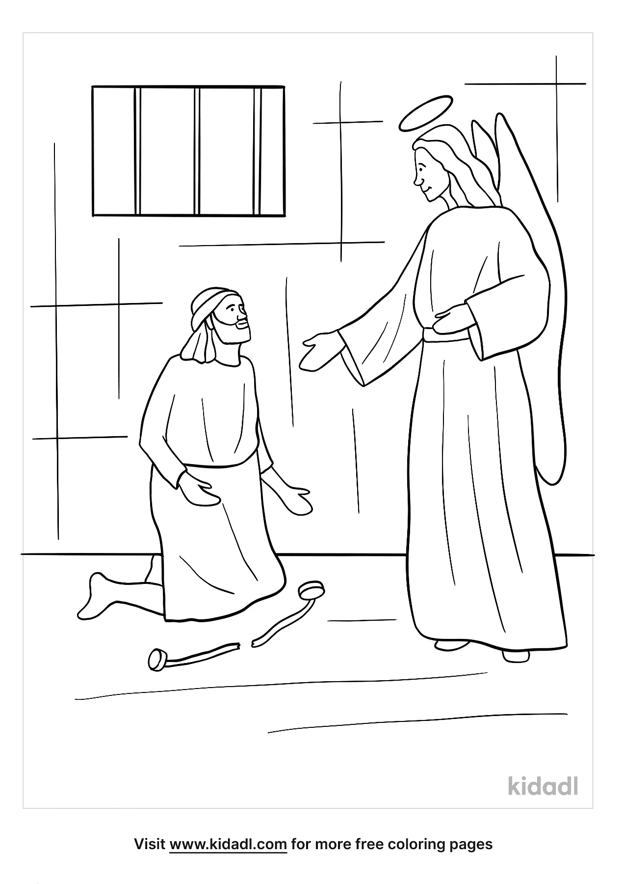 Free peter in jail coloring page coloring page printables