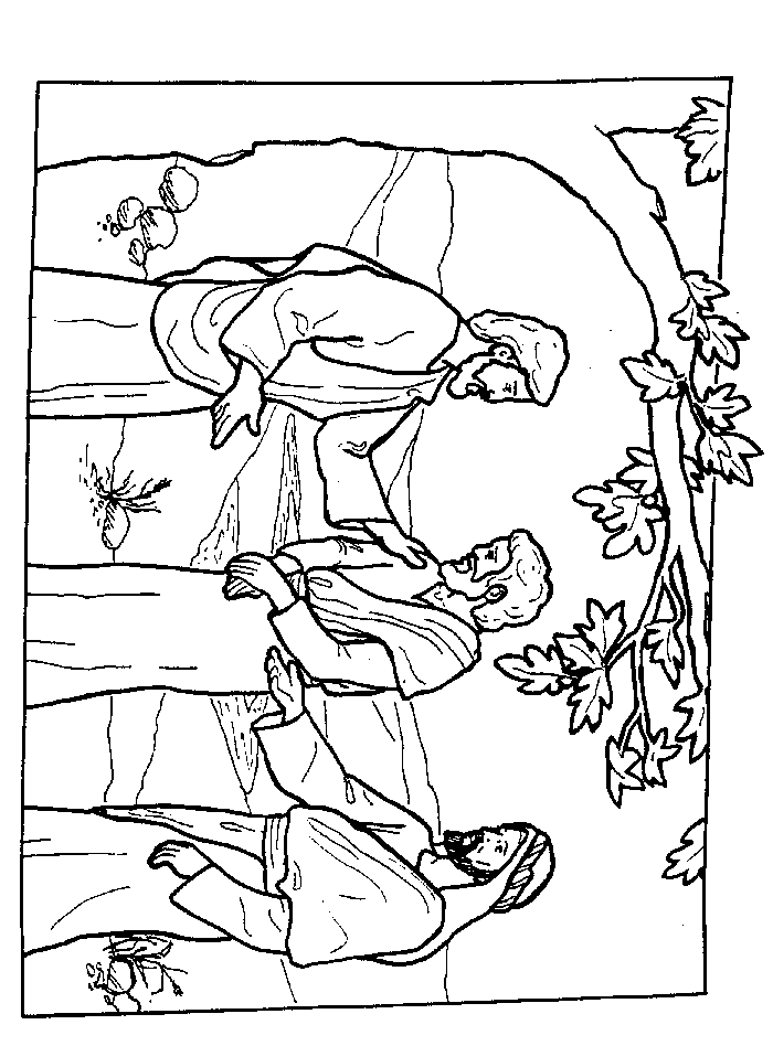 James and john coloring sheet