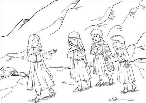 Free jesus christ coloring pages printable