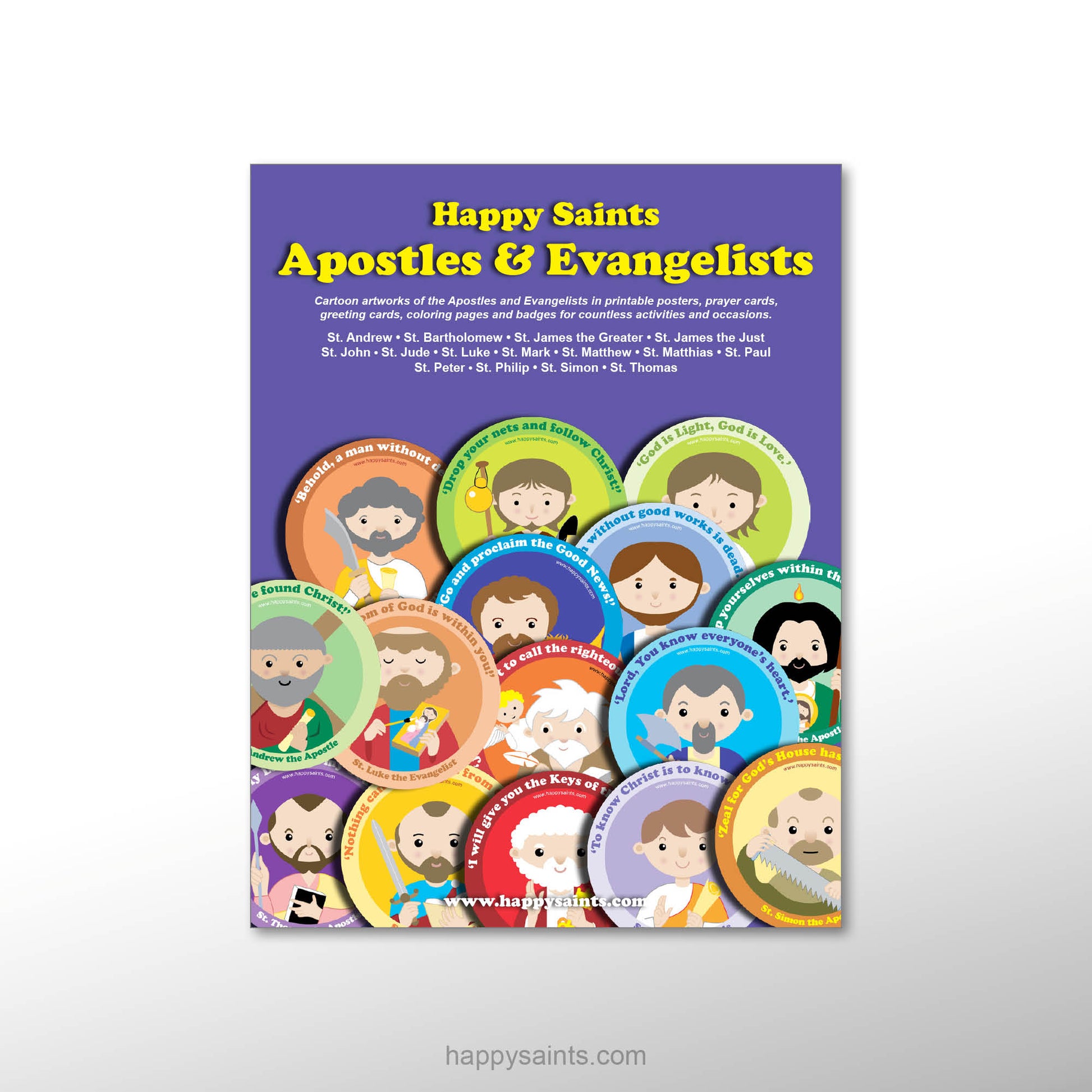 Apostles evangelists â happy saints