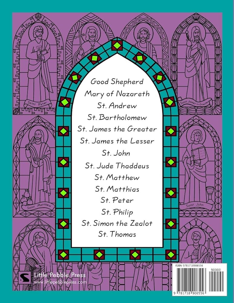 Saints loring book volume cathedral windows clay joanna books