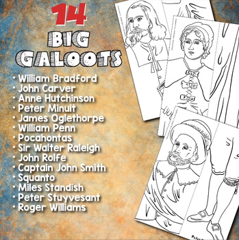 Colonial america big galoots john smith john rolfe pocahontas and more
