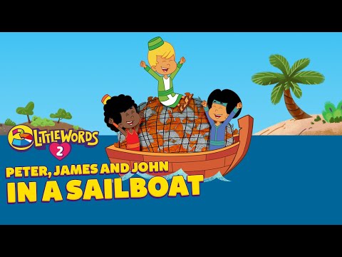 Peter james and john in a sailboat
