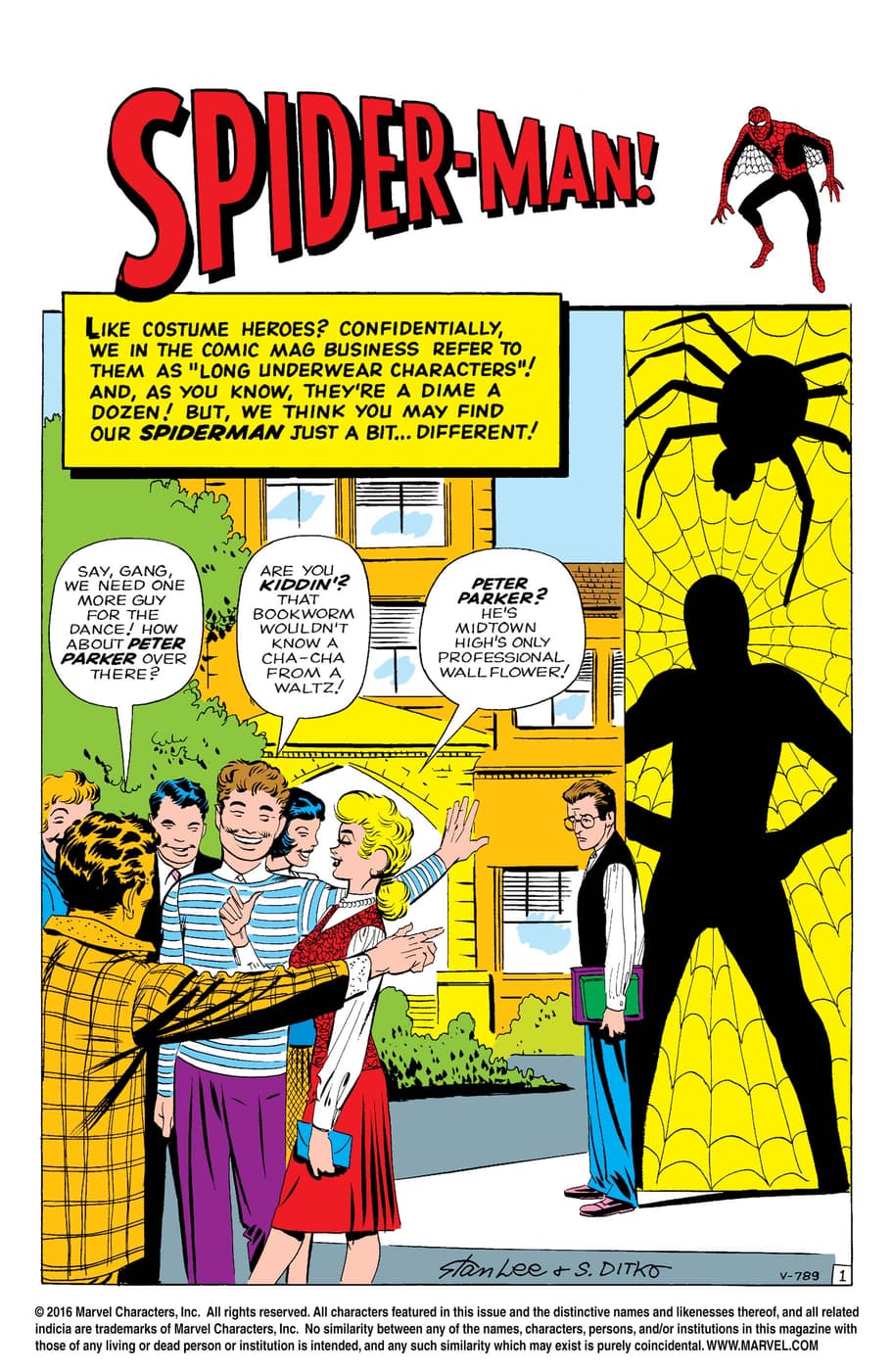 Today in history spider
