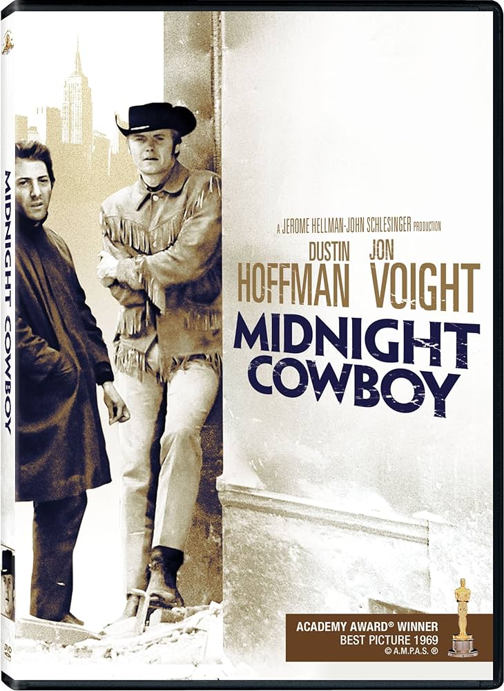 Midnight cowboy dustin hoffman jon voight sylvia miles john mcgiver brenda vaccaro barnard hughes ruth white jennifer salt gilman rankin gary owens t tom marlow george eppersen john schlesinger james