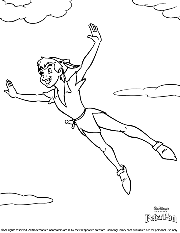 Coloring book page