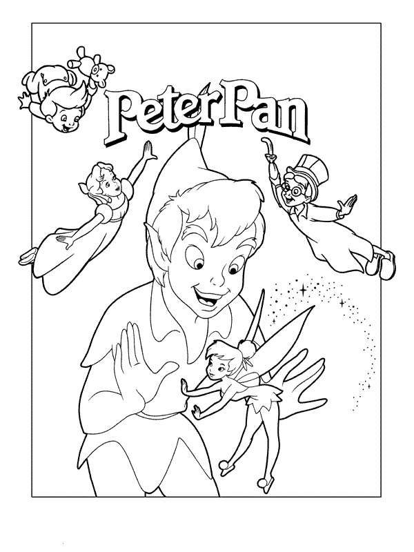 Peter pan coloring pages by coloringpageswk on