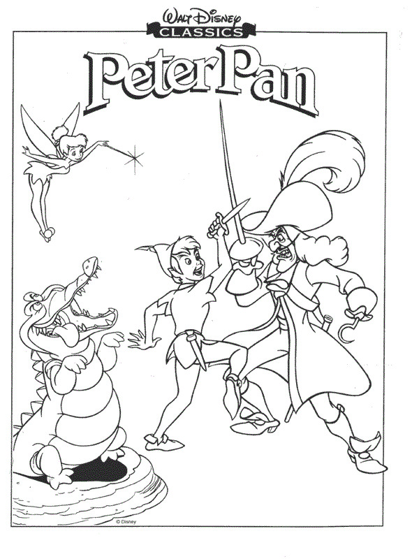 Peter pan coloring pages by coloringpageswk on