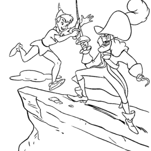 Peter pan coloring pages printable for free download
