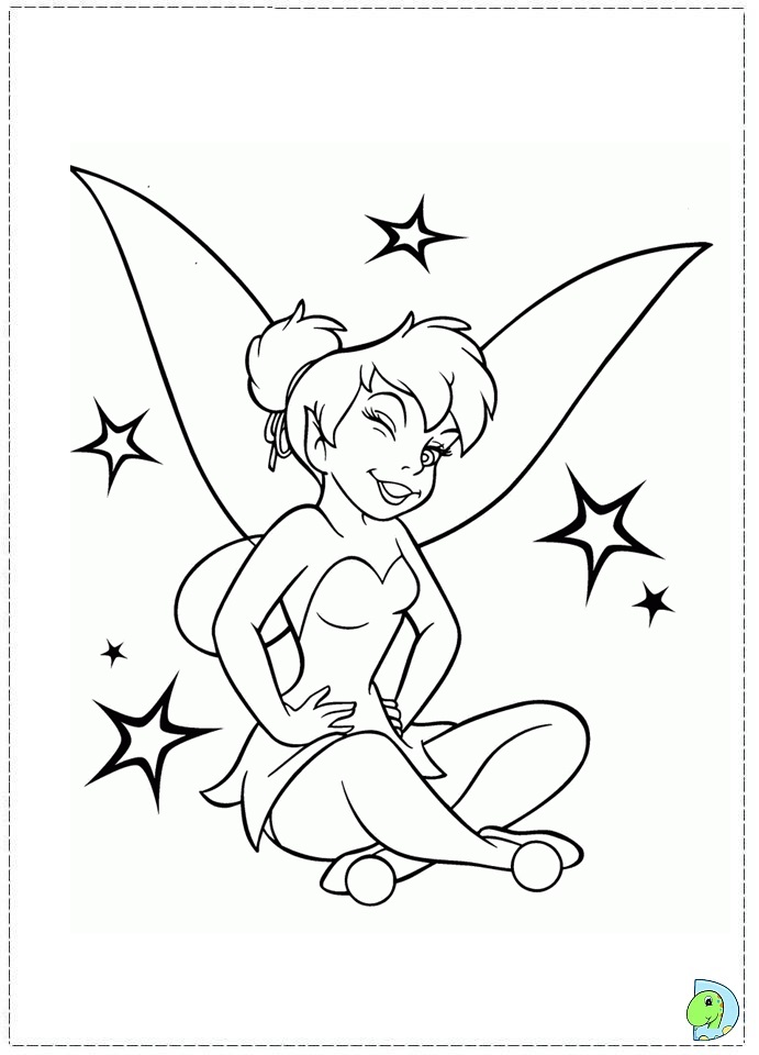 Peter pan coloring page