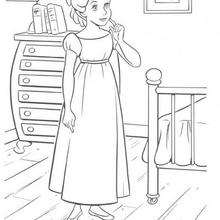 Peter pan coloring pages