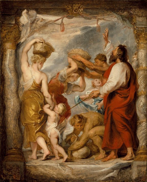 Peter paul rubensthe israelites gat