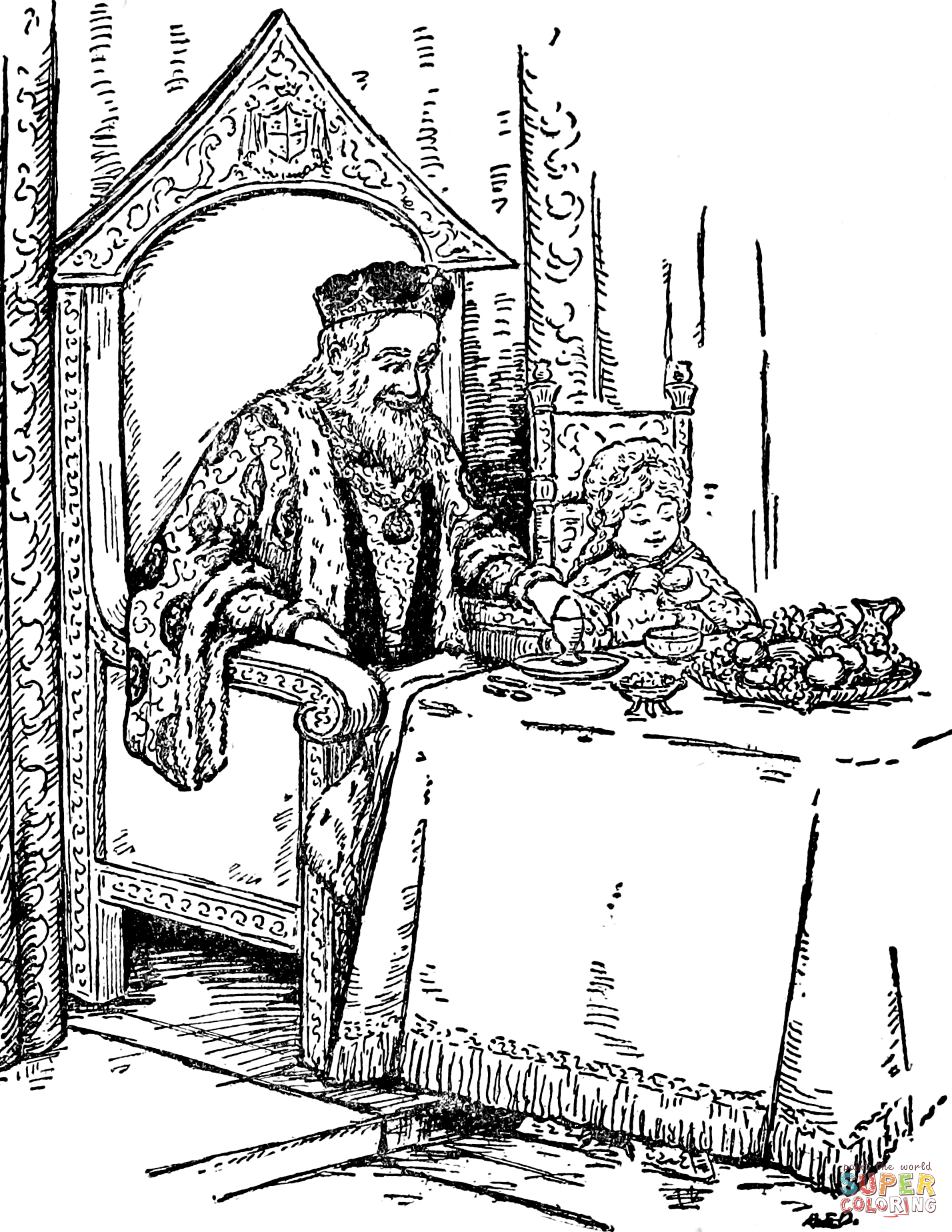 The adventures of peter peterkin coloring page free printable coloring pages