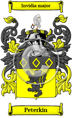 Peterkin name meaning family history family crest coats of arms