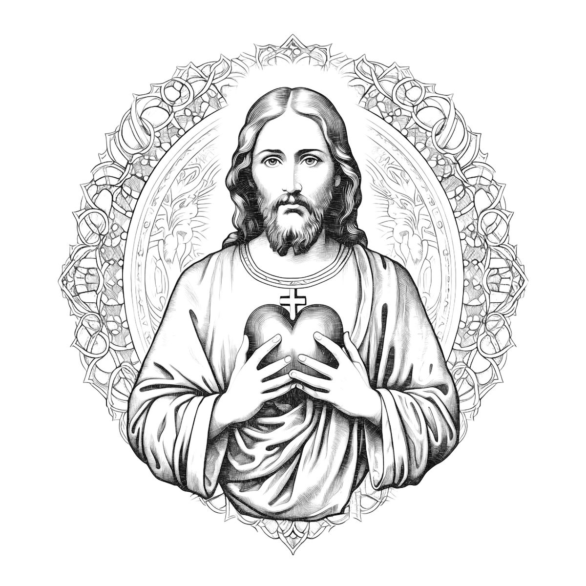 Jesus coloring pages