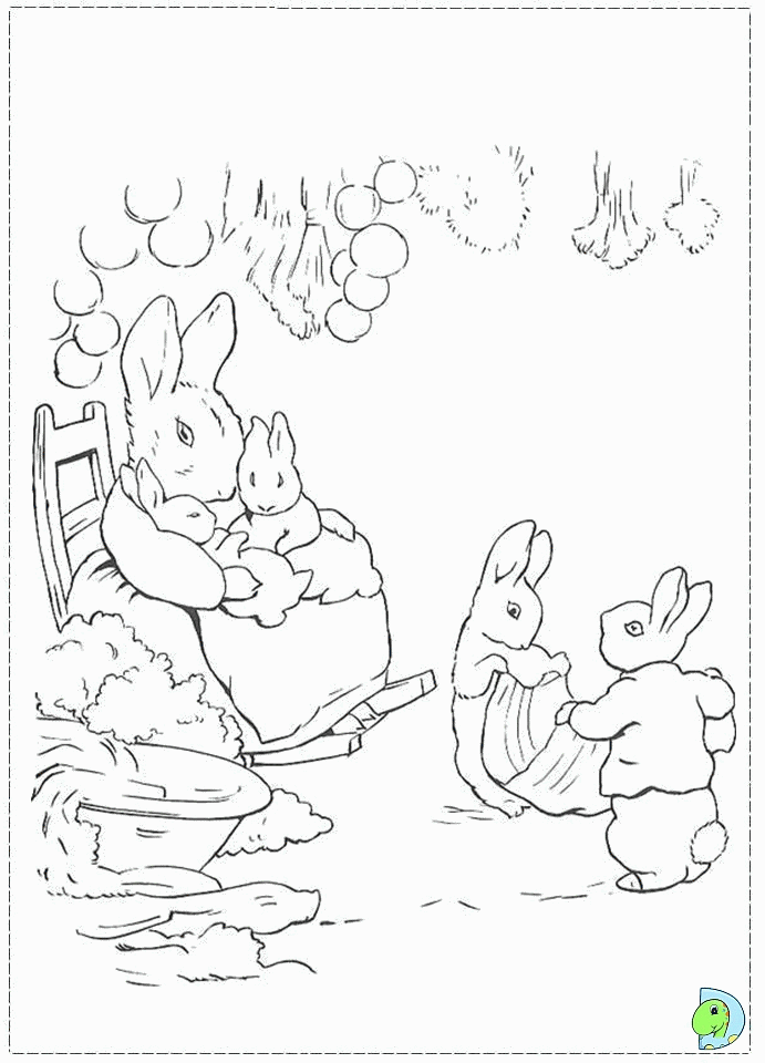 Peter rabbit coloring page peter rabbit and friends coloring pages colouring pages