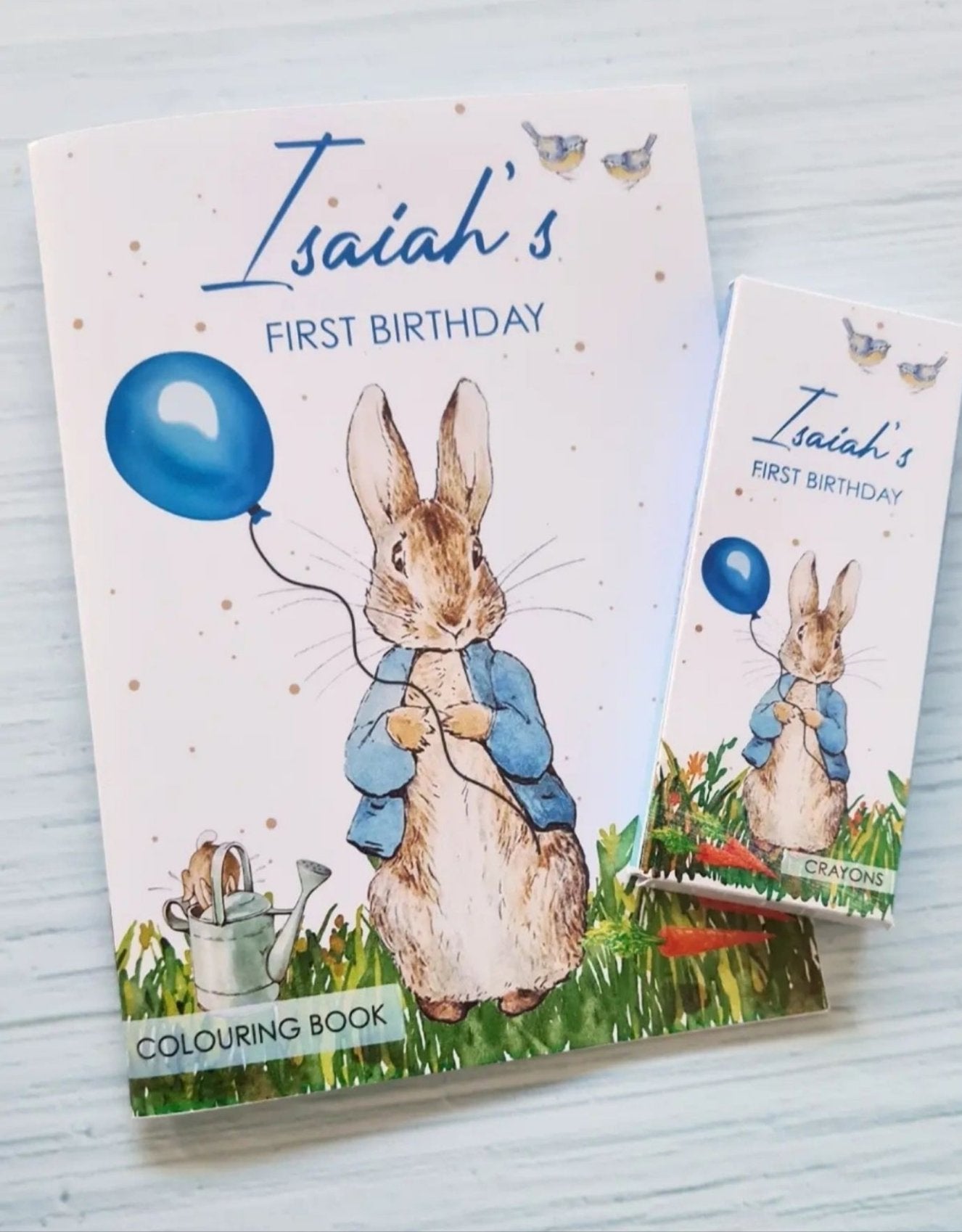 Peter rabbit colouring book crayons â summer print party