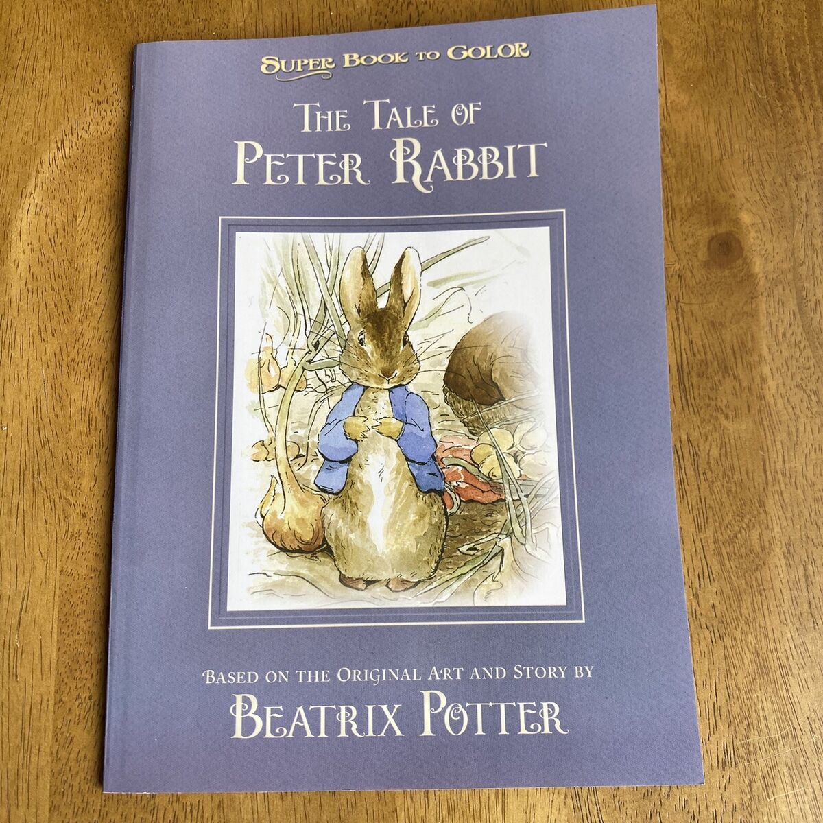 The tale of peter rabbit coloring book beatrix potter super book to color new