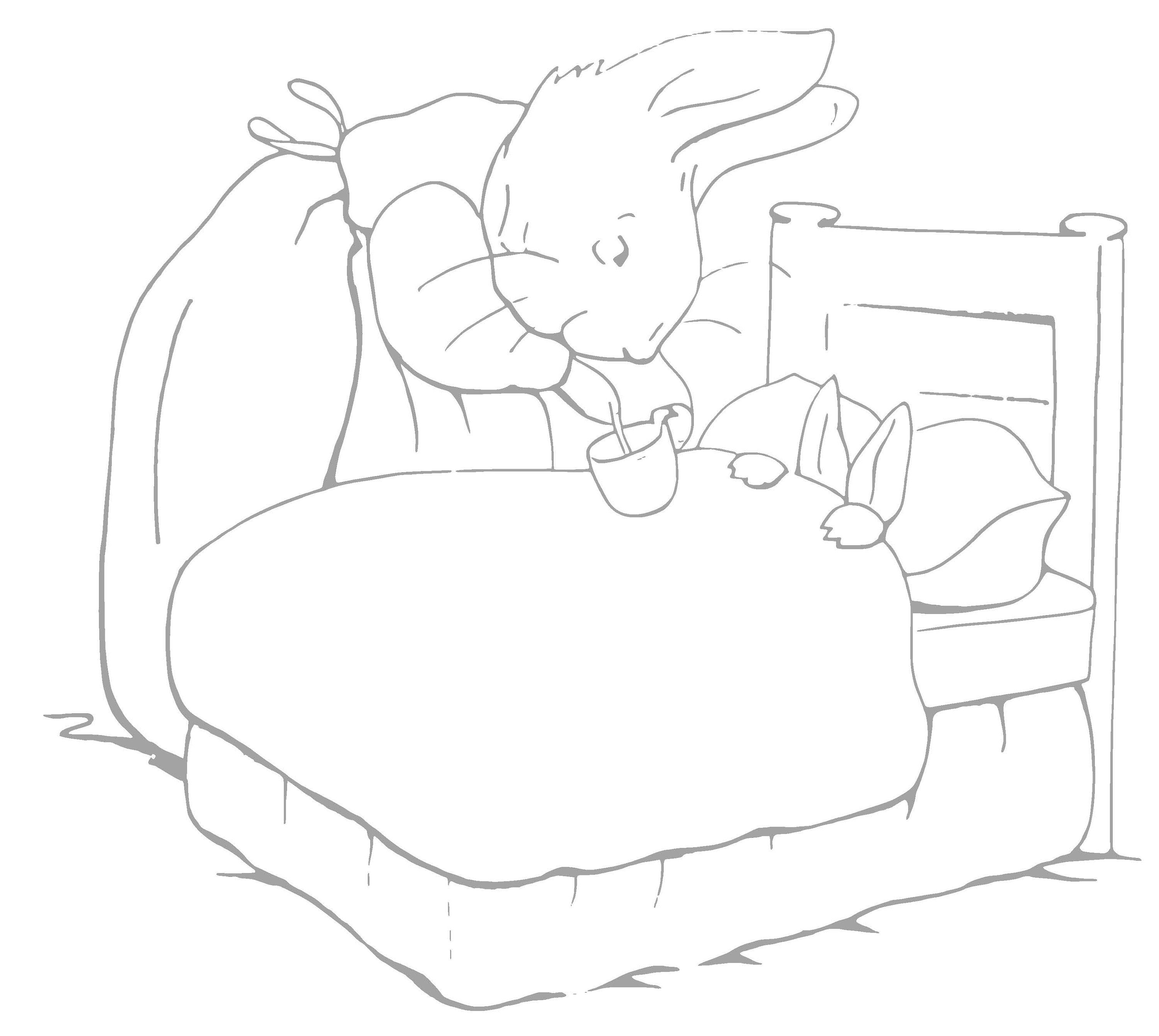 Peter rabbit for coloring vintage digital bundle download hand drawn children activity book pages school kids and adults classic tracing